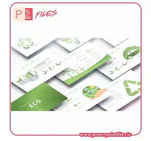 دانلود قالب پاورپوینت اینفوگرافیک محیط زیستی ECO | مدرن، سبز و مناسب ارائه‌های پایدار